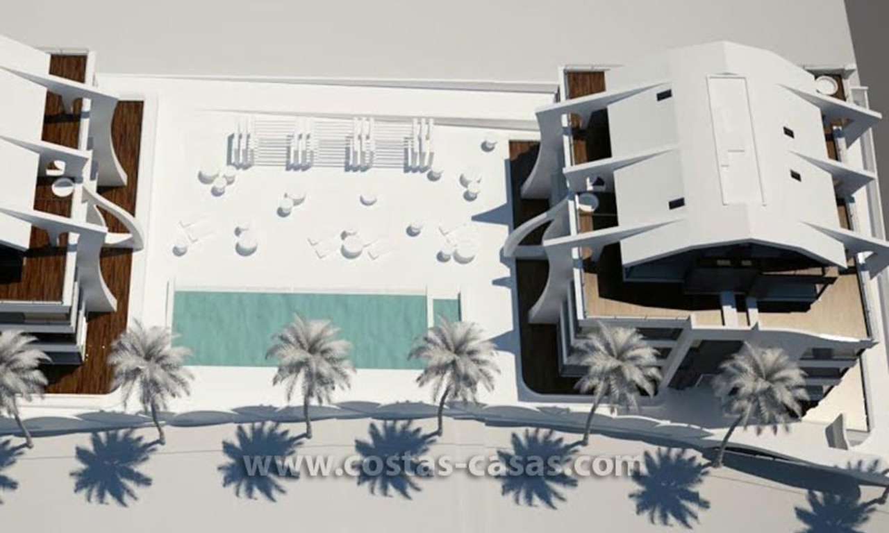 À vendre: Nouveaux appartements contemporains de designer, près de la plage à Marbella 3