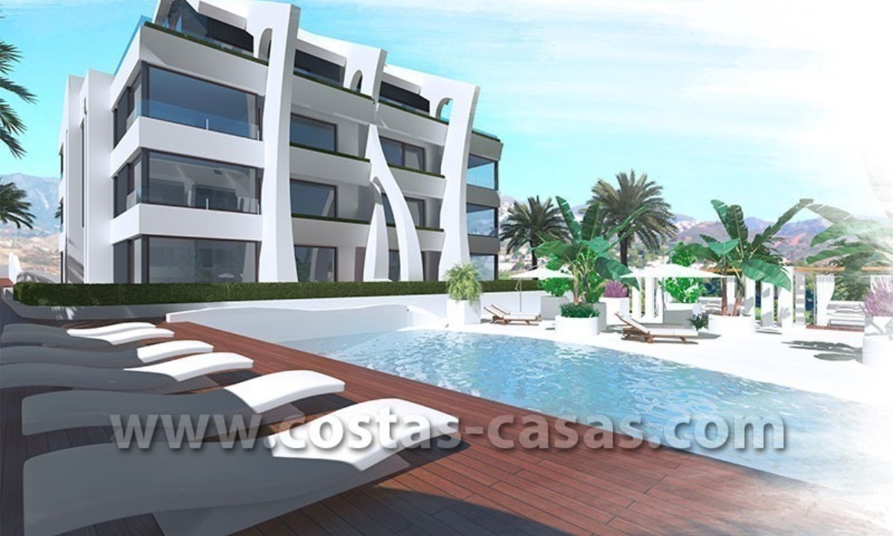 À vendre: Nouveaux appartements contemporains de designer, près de la plage à Marbella 5