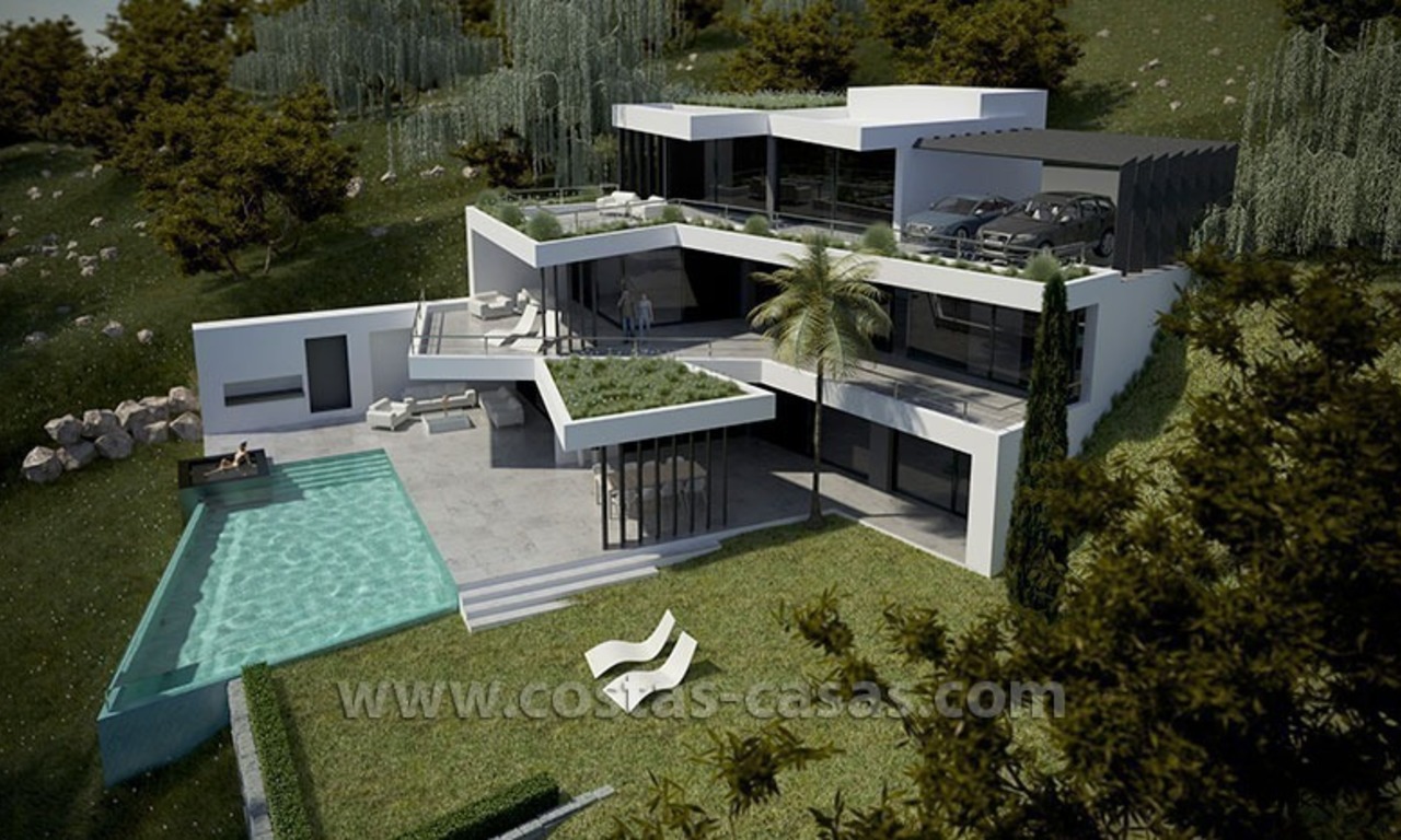 À vendre: Nouvelle villa moderne de luxe à Marbella 0