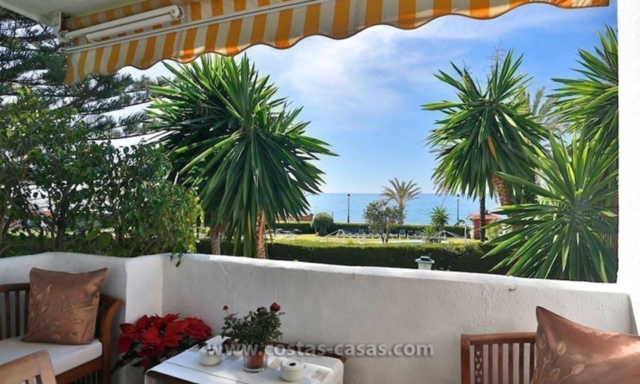À vendre: Appartement en première ligne de plage à San Pedro de Alcántara, Marbella 0