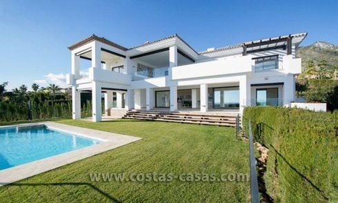 Bonne affaire ! Villa moderne de style andalou en vente à Sierra Blanca - Marbella 