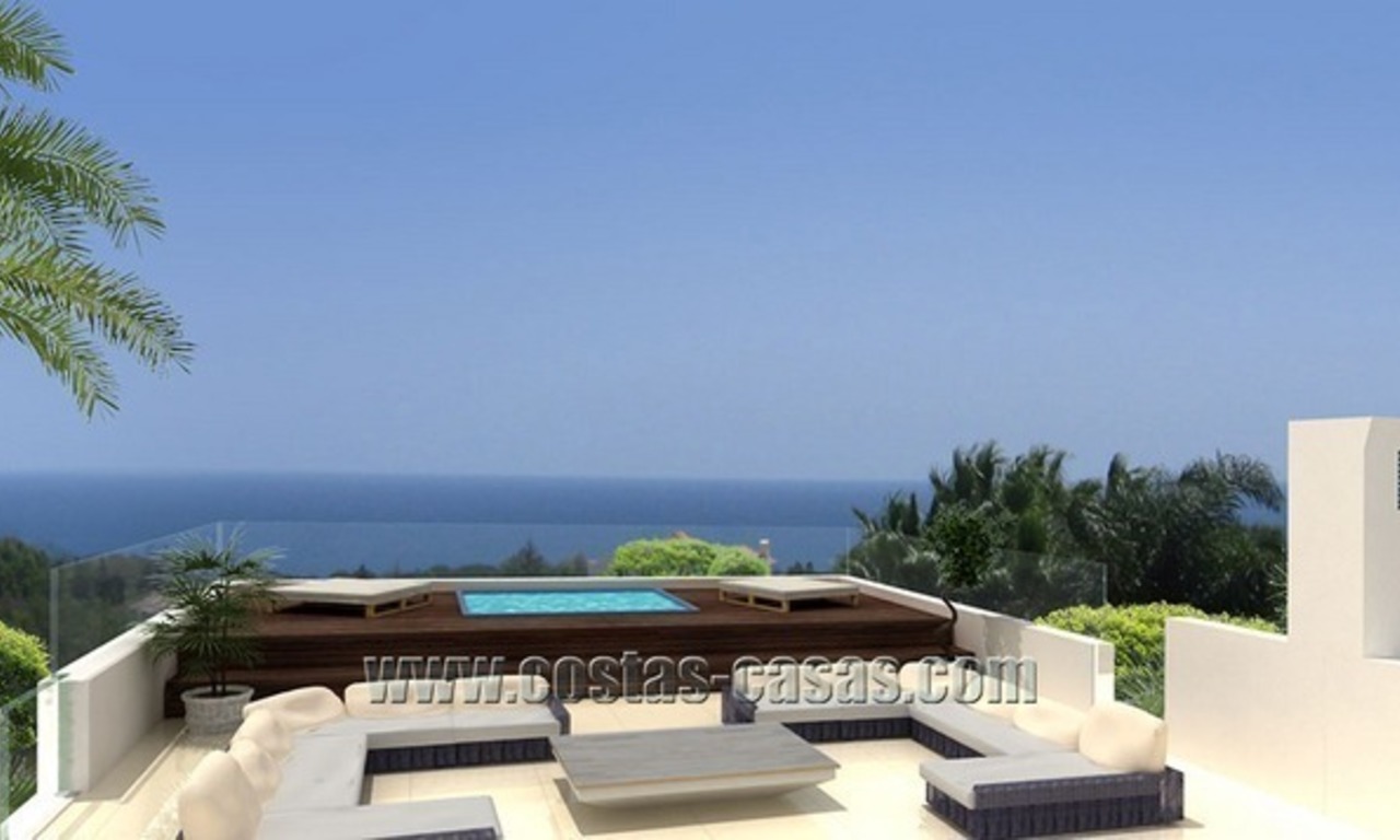 À vendre: Nouvelle villa contemporaine sur la Mille d’Or à Marbella 3