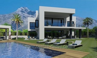 À vendre: Nouvelle villa contemporaine sur la Mille d’Or à Marbella 0