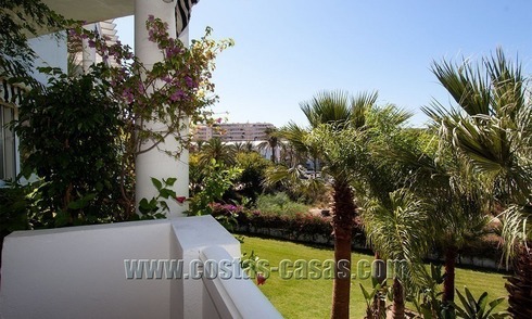 À vendre: Appartement en première ligne de plage en plein coeur de Puerto Banús - Marbella 