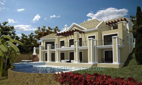 A Vendre: Nouvelle villa de style contemporain andalou à Marbella 