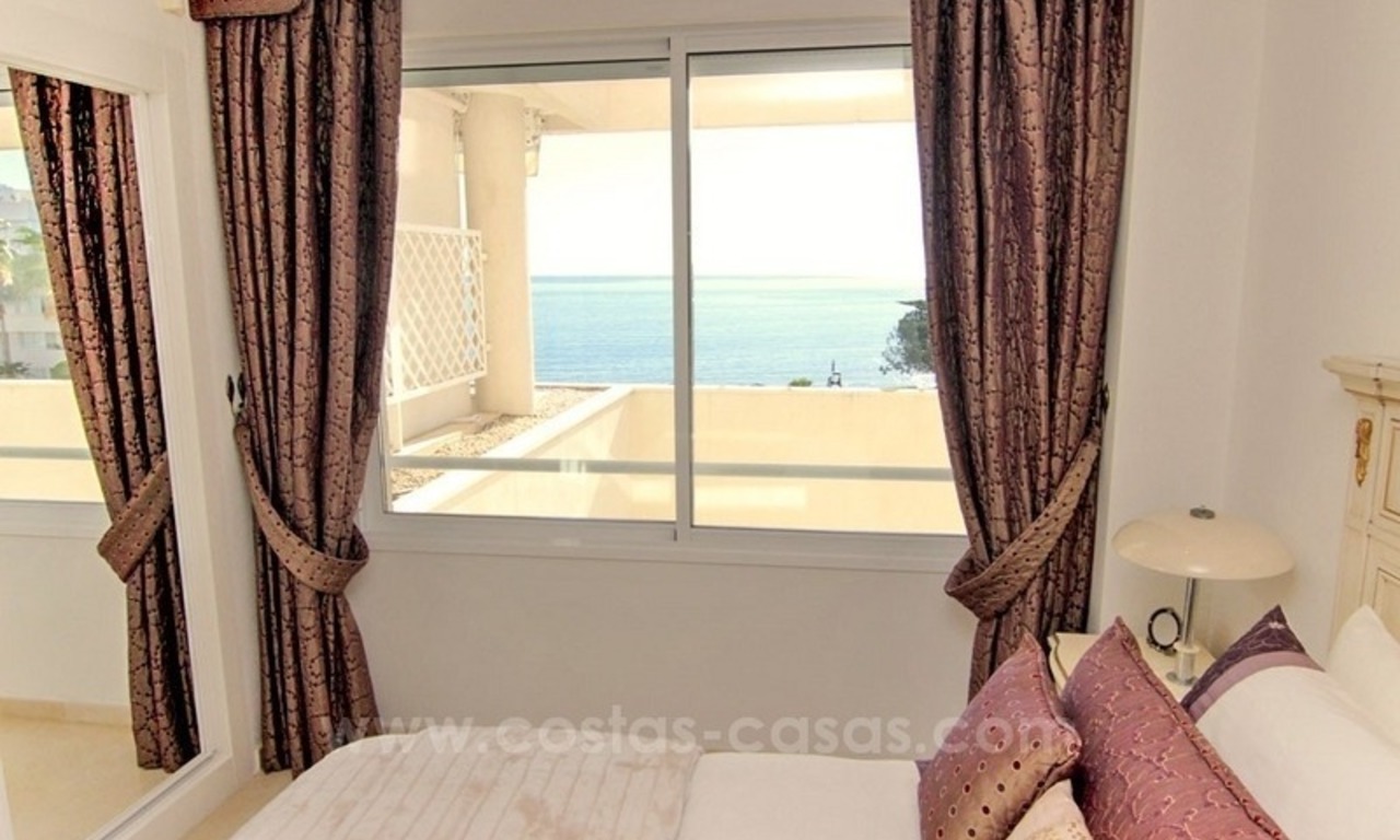 Appartement en bord de mer à vendre, complexe en première ligne de plage, Nouvelle Mille d’Or, Marbella - Estepona 8