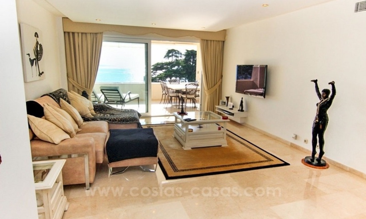 Appartement en bord de mer à vendre, complexe en première ligne de plage, Nouvelle Mille d’Or, Marbella - Estepona 4