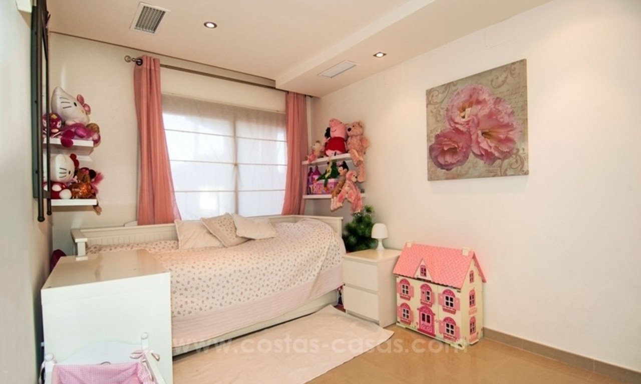 Appartement avec jardin de luxe à vendre, complexe en première ligne de plage, Nouvelle Mille d’Or, Marbella - Estepona 10
