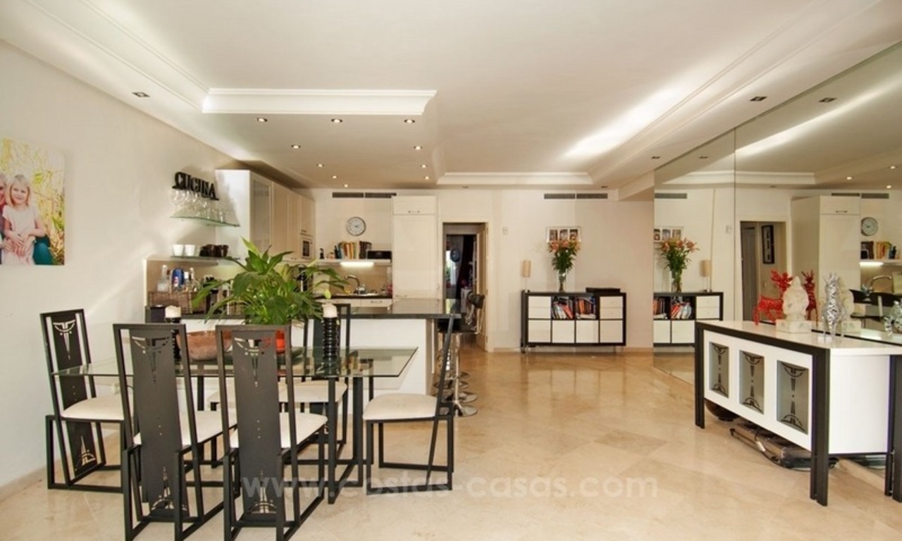 Appartement avec jardin de luxe à vendre, complexe en première ligne de plage, Nouvelle Mille d’Or, Marbella - Estepona 3