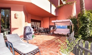 Appartement avec jardin de luxe à vendre, complexe en première ligne de plage, Nouvelle Mille d’Or, Marbella - Estepona 13