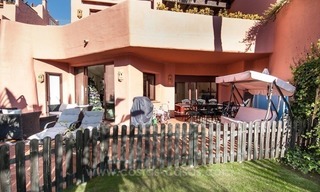 Appartement avec jardin de luxe à vendre, complexe en première ligne de plage, Nouvelle Mille d’Or, Marbella - Estepona 14