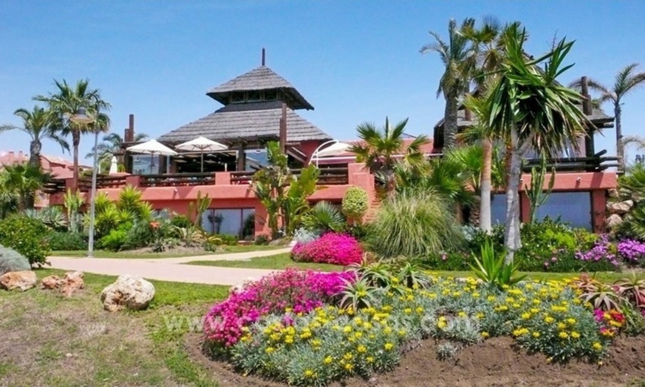 Appartement avec jardin de luxe à vendre, complexe en première ligne de plage, Nouvelle Mille d’Or, Marbella - Estepona 35