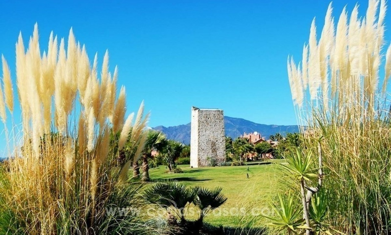 Appartement avec jardin de luxe à vendre, complexe en première ligne de plage, Nouvelle Mille d’Or, Marbella - Estepona 32
