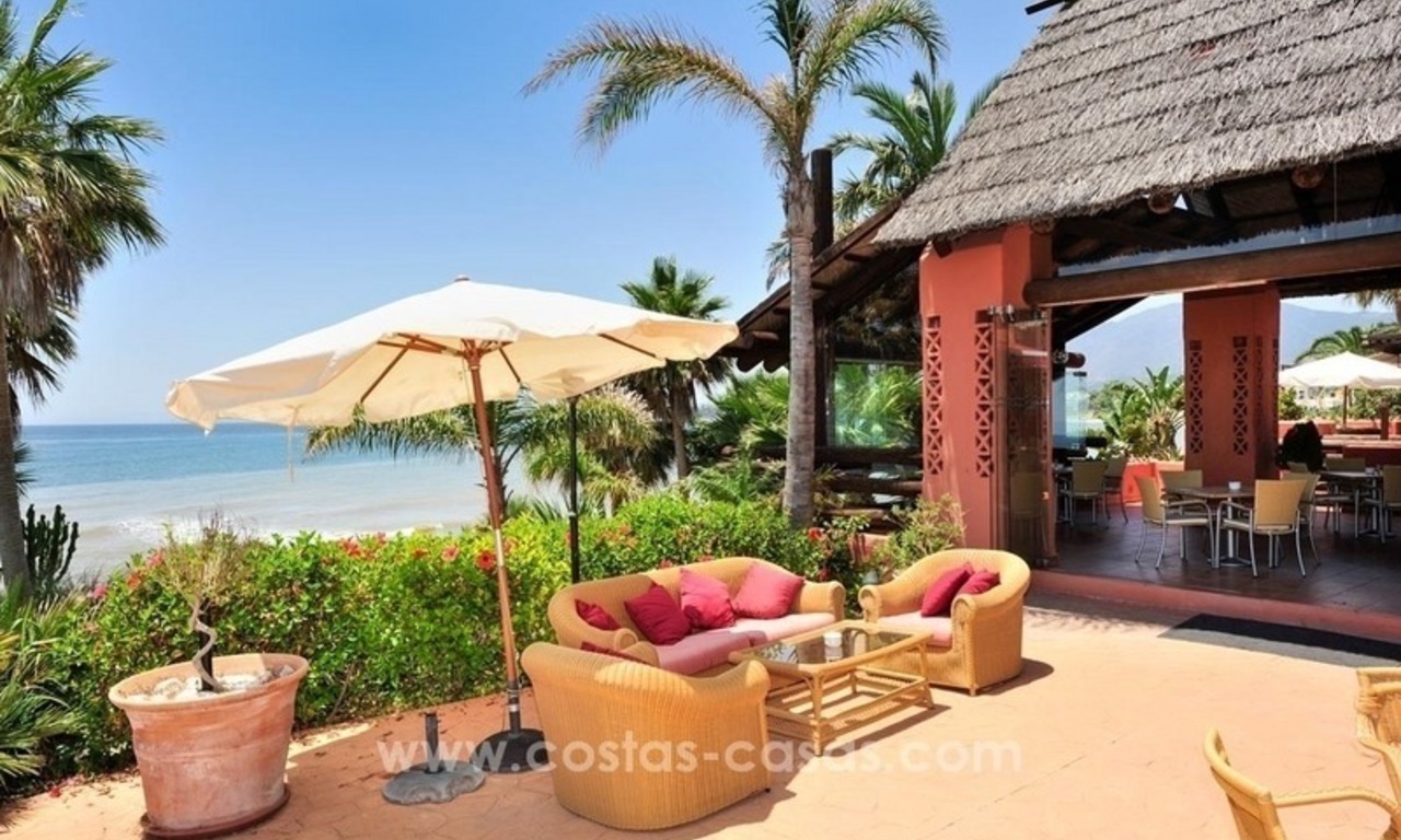 Appartement avec jardin de luxe à vendre, complexe en première ligne de plage, Nouvelle Mille d’Or, Marbella - Estepona 37