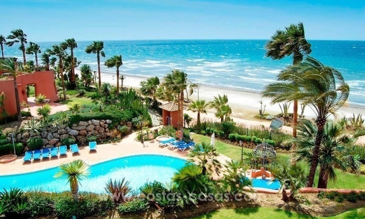 Appartement avec jardin de luxe à vendre, complexe en première ligne de plage, Nouvelle Mille d’Or, Marbella - Estepona 26