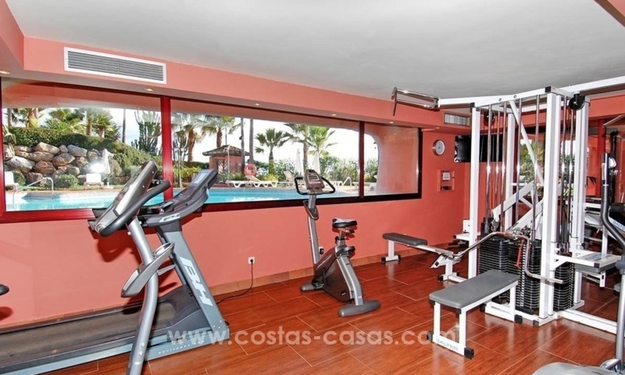 Appartement avec jardin de luxe à vendre, complexe en première ligne de plage, Nouvelle Mille d’Or, Marbella - Estepona 24