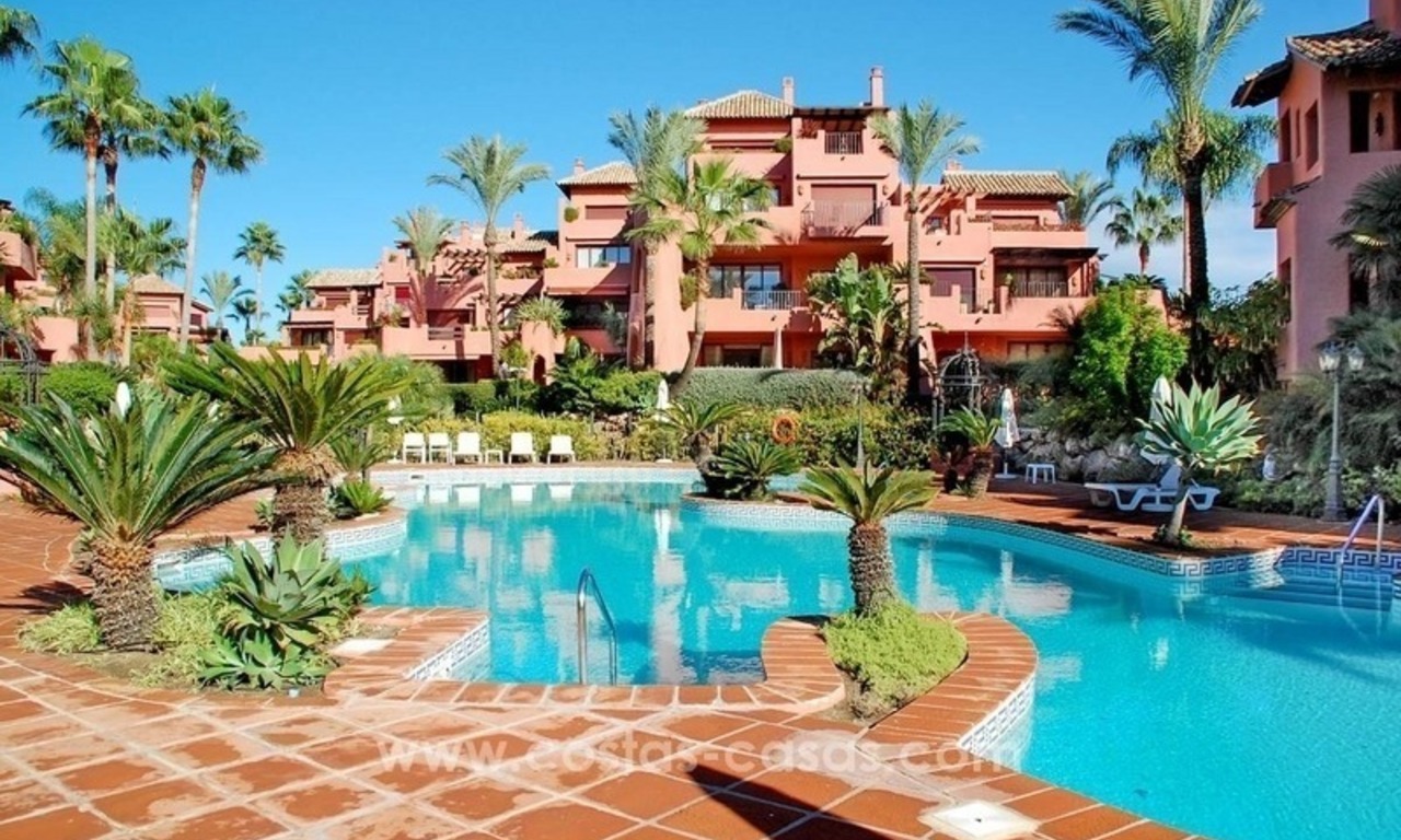 Appartement avec jardin de luxe à vendre, complexe en première ligne de plage, Nouvelle Mille d’Or, Marbella - Estepona 21