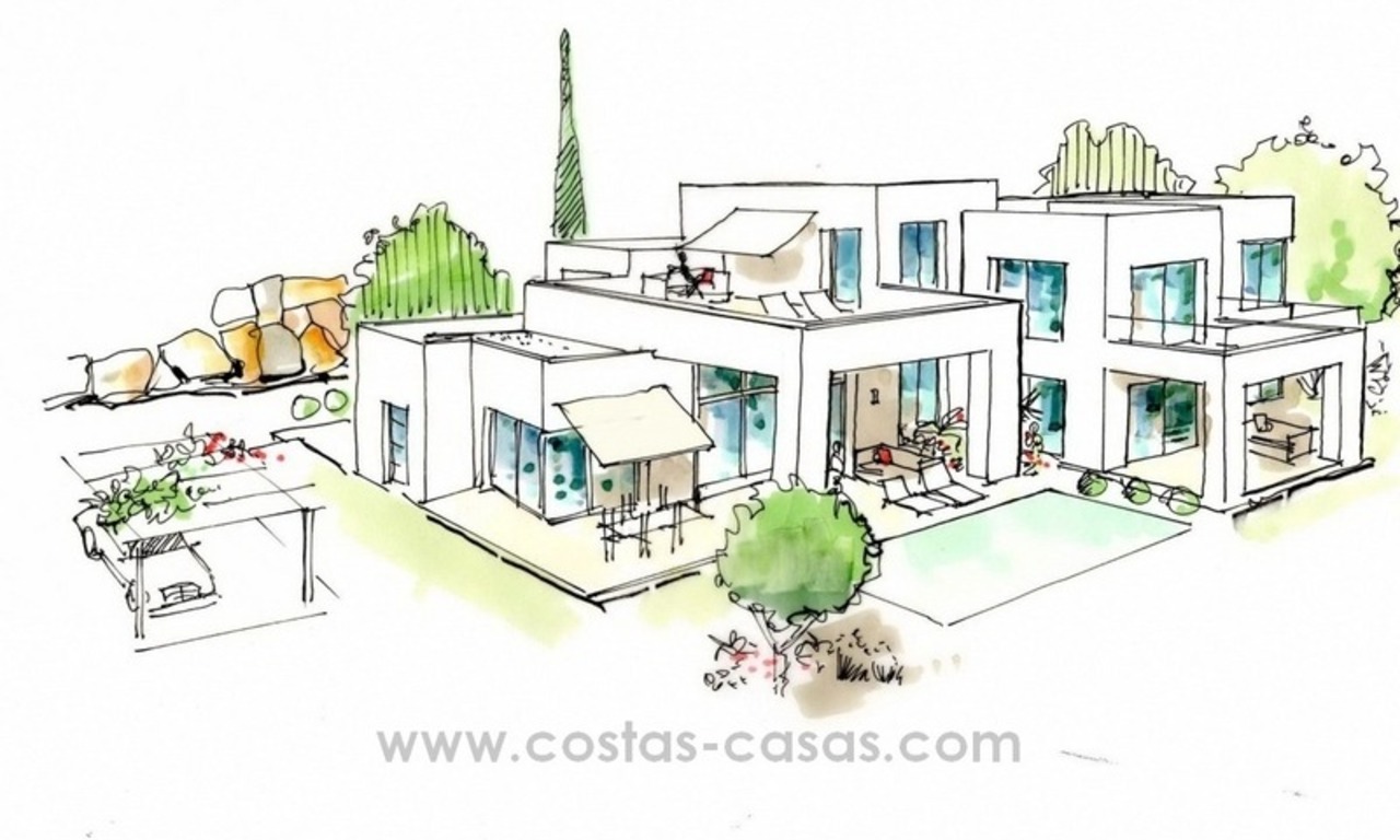 Villas de luxe de style moderne à vendre dans la région de Marbella - Benahavis 8