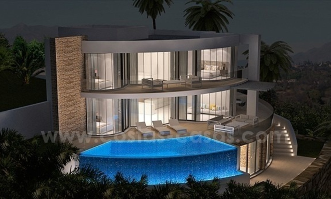 Villas de luxe de style moderne à vendre dans la région de Marbella - Benahavis 5