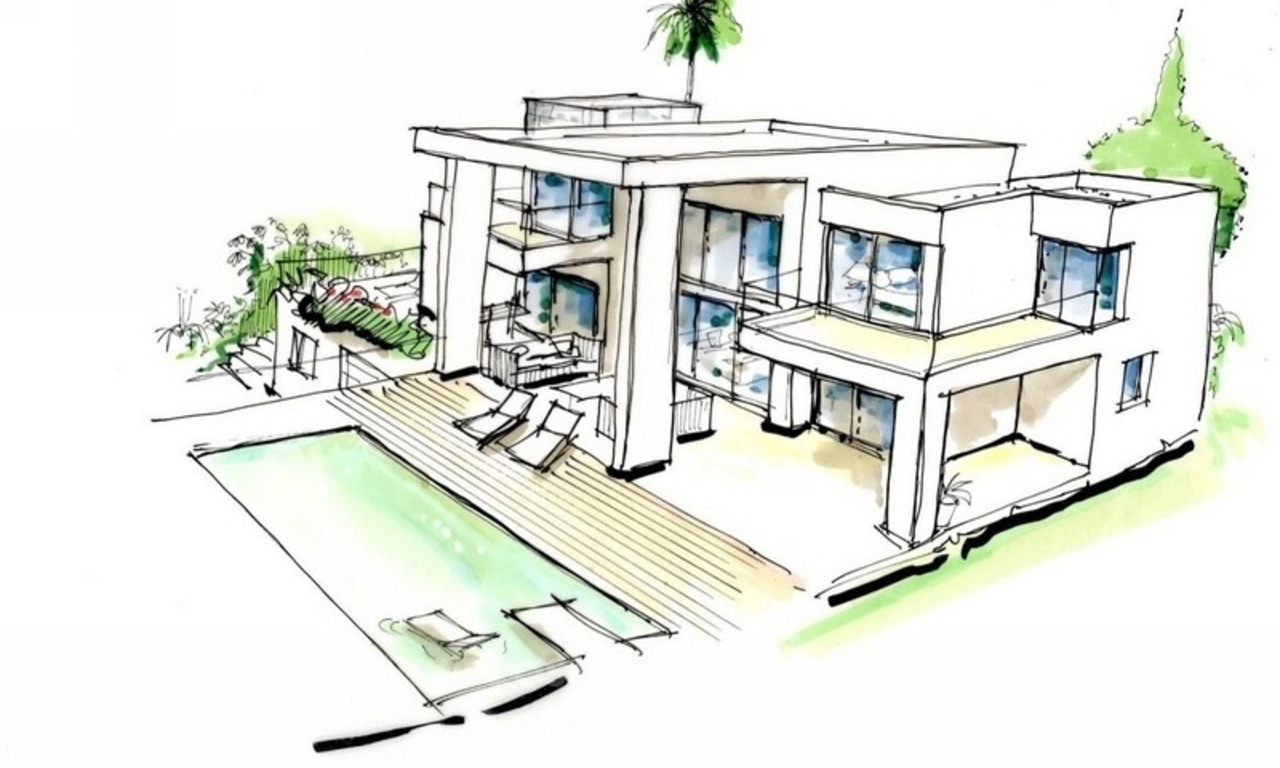 Villas de luxe de style moderne à vendre dans la région de Marbella - Benahavis 9