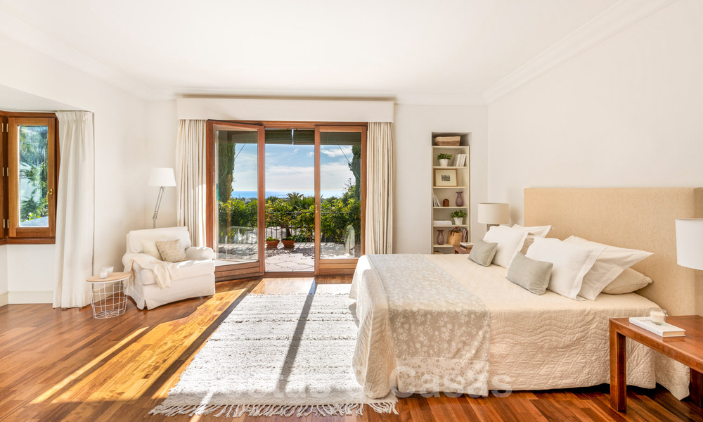 A vendre Villa exceptionnelle avec vue sur mer à Sierra Blanca, Mille d’Or, Marbella 29100