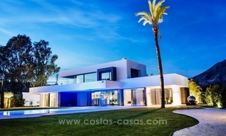 Nouvelle Villa moderne à vendre sur la Mille d’Or à Marbella 5