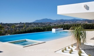 Nouvelle Villa moderne à vendre sur la Mille d’Or à Marbella 2
