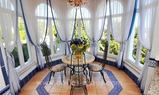 Belle villa de style classique à vendre dans le Complexe Marbella Club Golf 14