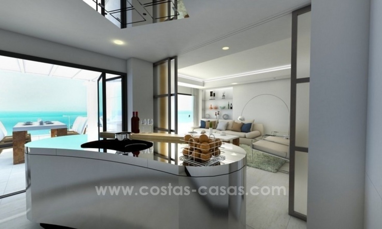 Appartements à vendre en première ligne de plage, Estepona 6
