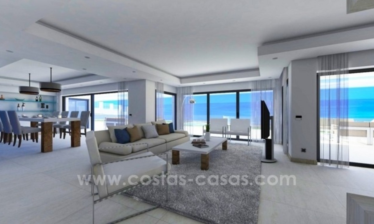 Appartements à vendre en première ligne de plage, Estepona 3