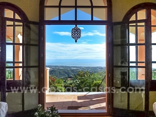 Villa à vendre avec vue sur mer à La Zagaleta, Benahavis - Marbella