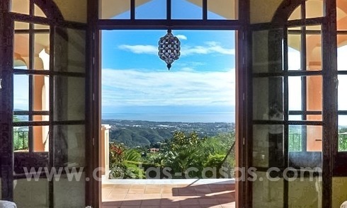 Villa à vendre avec vue sur mer à La Zagaleta, Benahavis - Marbella 