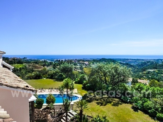 Villa à vendre avec vue sur mer à La Zagaleta, Benahavis - Marbella