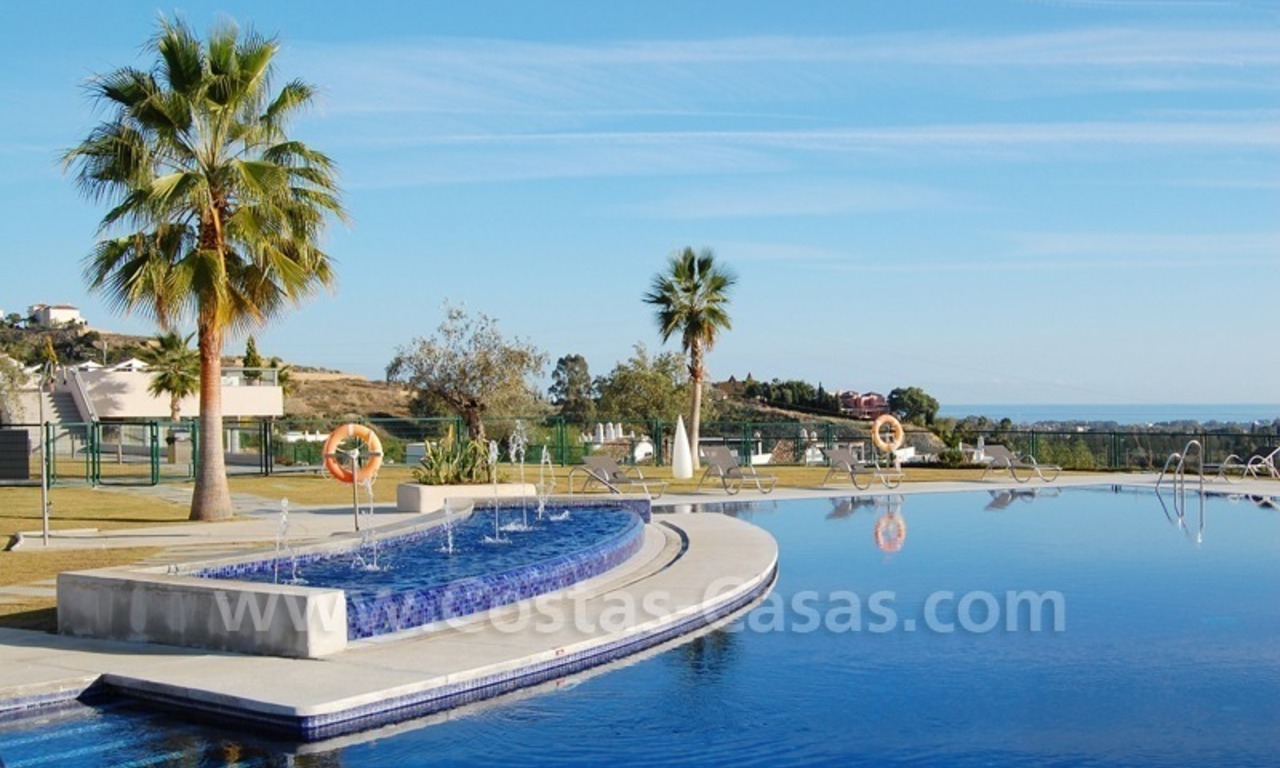 Penthouse appartement contemporain de luxe dans une zone de golf à vendre à Marbella - Benahavís 24