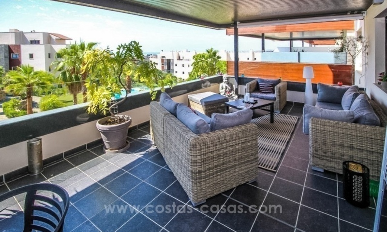 À vendre: Bel appartement moderne avec vue sur la mer dans Benahavis - Marbella 1