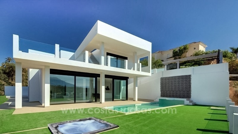 Villa moderne nouvellement construite à vendre dans l'Est de Marbella