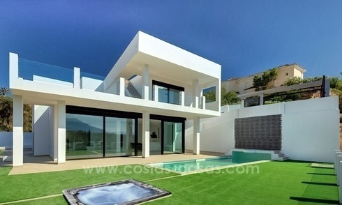 Villa moderne nouvellement construite à vendre dans l'Est de Marbella 