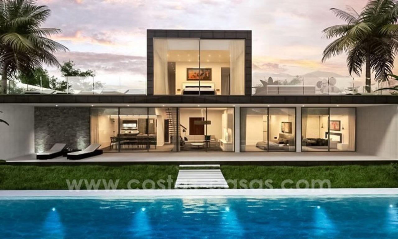 Nouvelles villas modernes à vendre sur la Costa del Sol, entre Estepona et Casares 3
