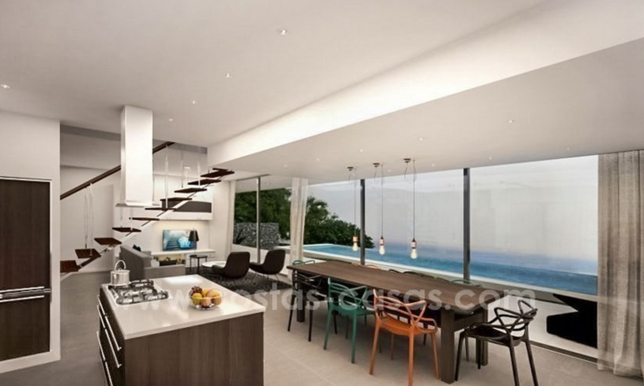 Nouvelles villas modernes à vendre sur la Costa del Sol, entre Estepona et Casares 5