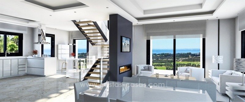 Villa neuve moderne à vendre à l’East de Marbella