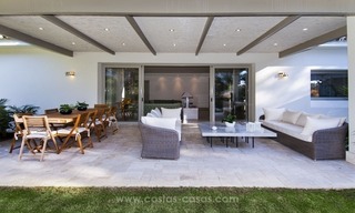 Nouvelle villa contemporaine de première ligne de golf de luxe à vendre, à l’Est du centre de Marbella 11
