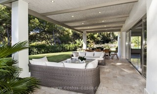 Nouvelle villa contemporaine de première ligne de golf de luxe à vendre, à l’Est du centre de Marbella 12