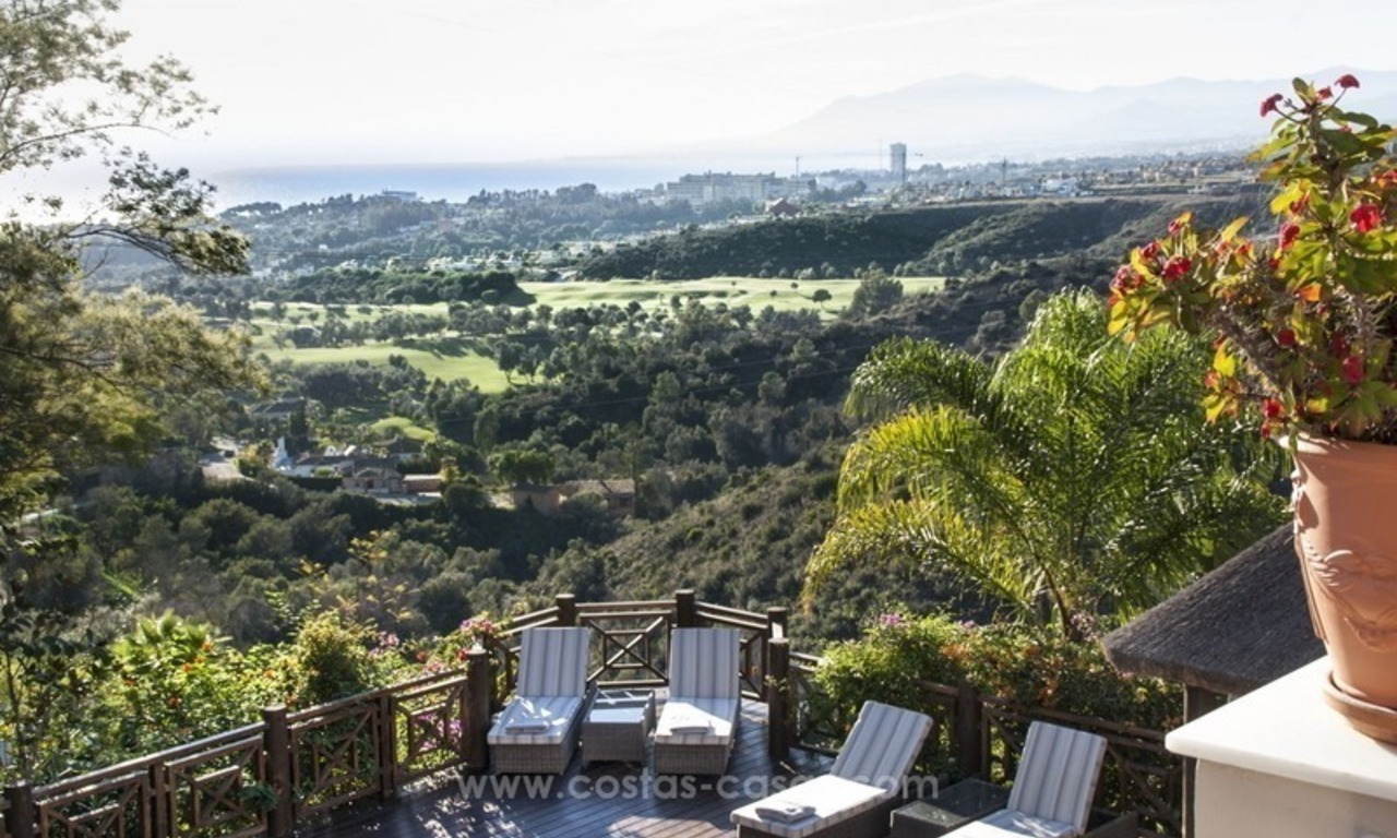 Villa avec vue sur la mer à vendre à l’Est de Marbella 0