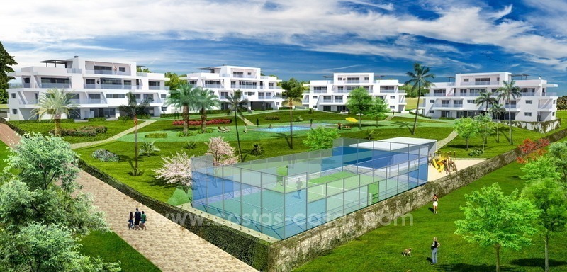 Nouveaux appartements modernes, de luxe, à vendre à Benahavis - Marbella