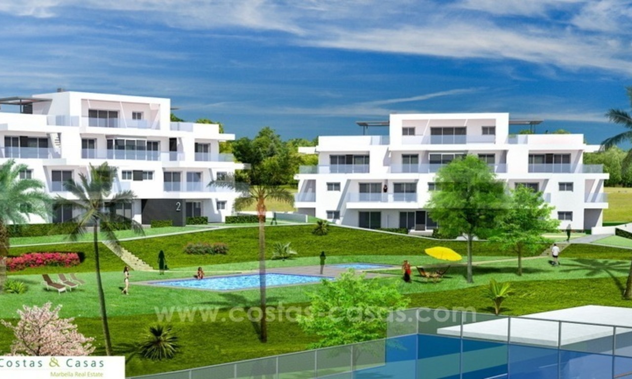 Nouveaux appartements modernes, de luxe, à vendre à Benahavis - Marbella 2