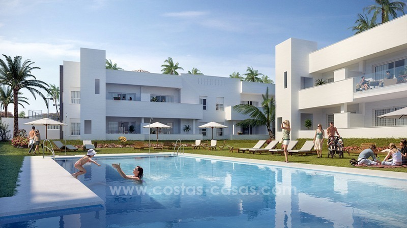 Nouveaux appartements modernes de 2 ou 3 chambres à vendre à Nueva Andalucía, Marbella