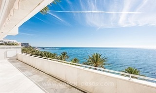 Appartement haut de gamme exclusif en première ligne de plage à vendre à Marbella centre 1