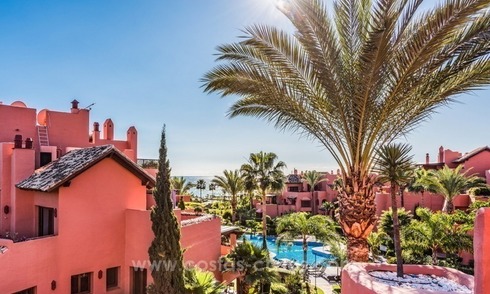 Magnifique penthouse en première ligne de plage en vente sur la Nouvelle Mille d’Or, à Estepona - Marbella 