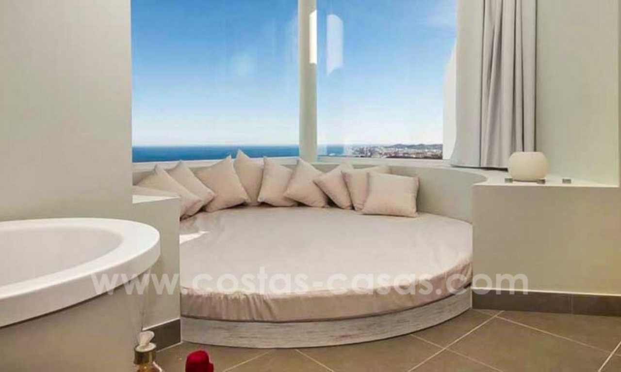 Nouveaux penthouses et appartements de luxe modernes à vendre à Benalmadena, Costa del Sol 9