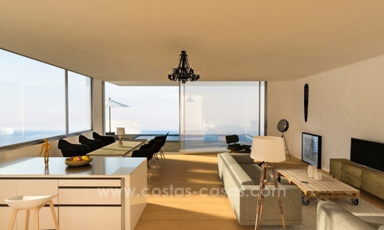 Nouvelle villa de luxe moderne en bord de mer à vendre à l’Est de Marbella 3